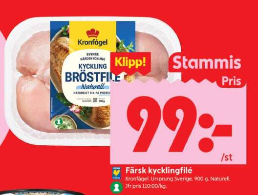 Färsk Kycklingfilé