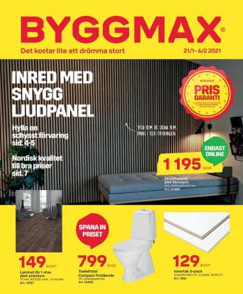 ByggMax reklamblad - 21/1 2022 - 6/2 2022.