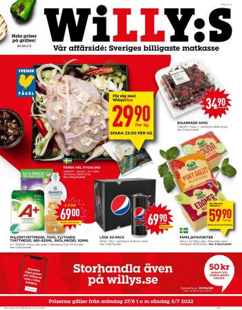 Willys Sundsvall reklamblad