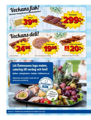 Östenssons reklamblad - 8/8 2022 - 14/8 2022.