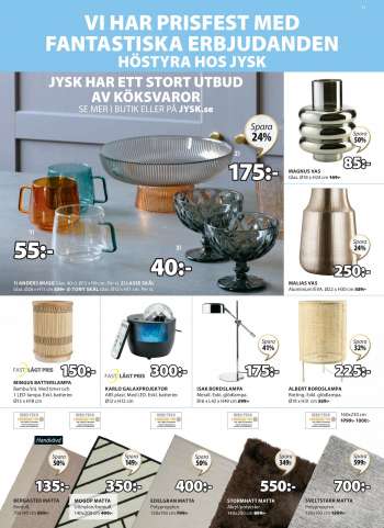 JYSK reklamblad - 19/9 2022 - 2/10 2022.