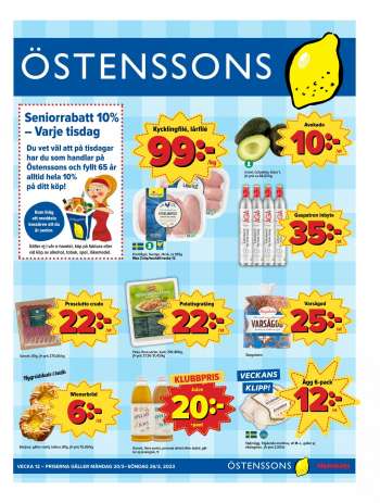 Östenssons reklamblad