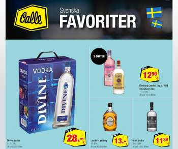 Calle reklamblad - Svenska Favoriter