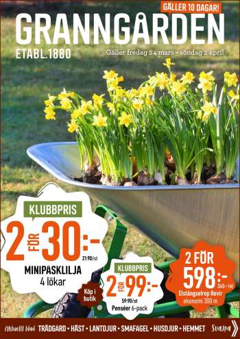 Granngården Luleå reklamblad