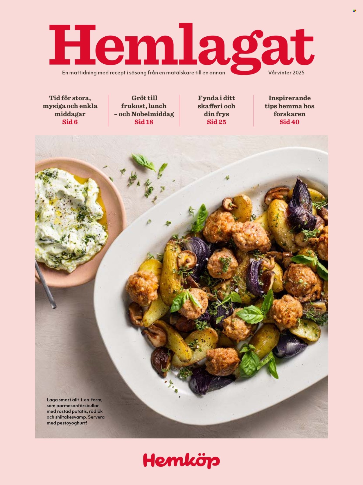 Hemköp reklamblad. Sida 1