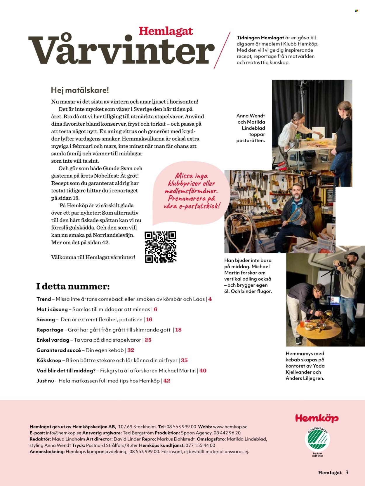 Hemköp reklamblad. Sida 1
