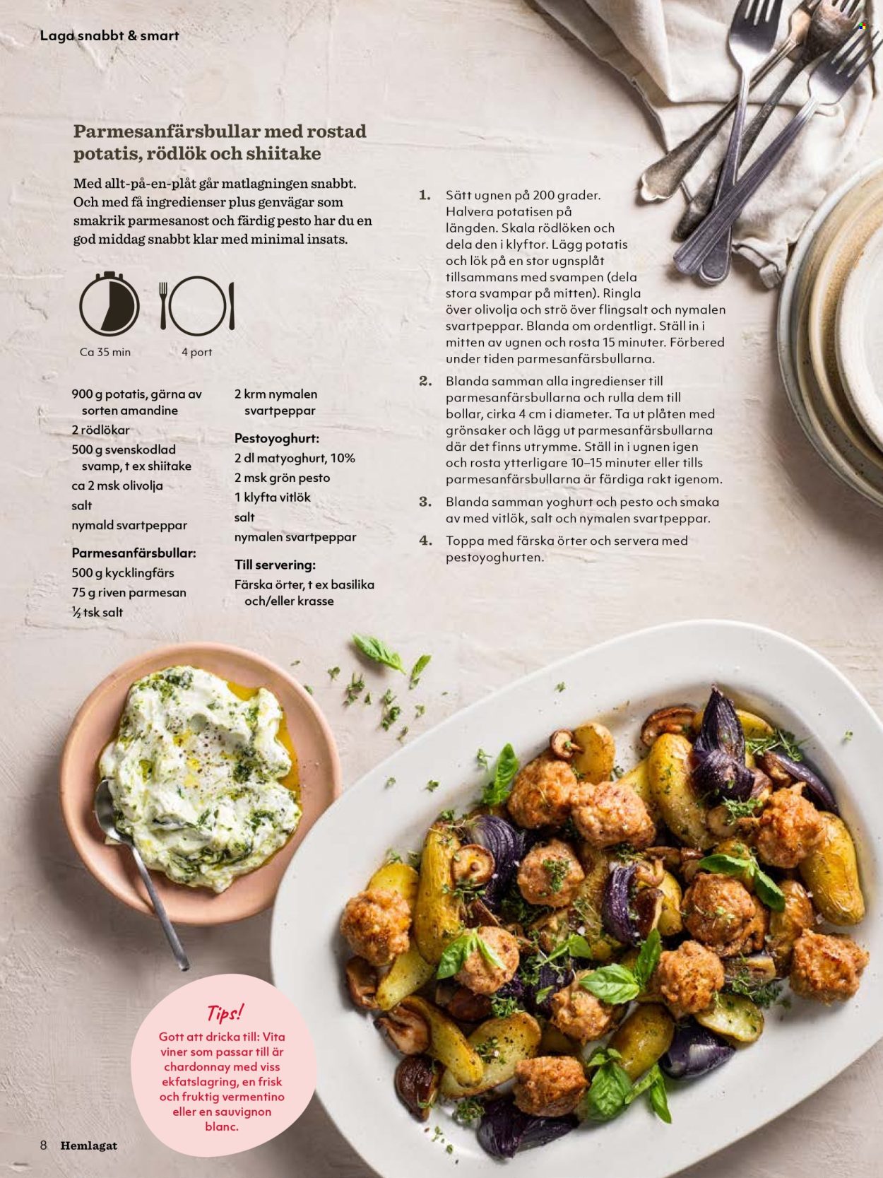 Hemköp reklamblad. Sida 1