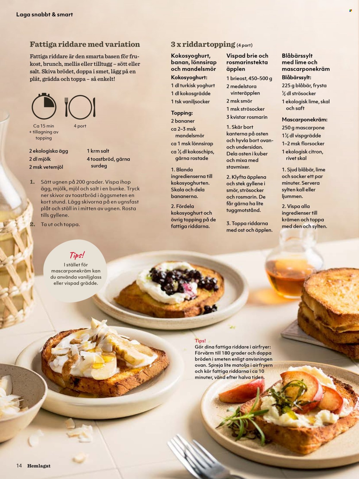 Hemköp reklamblad. Sida 1