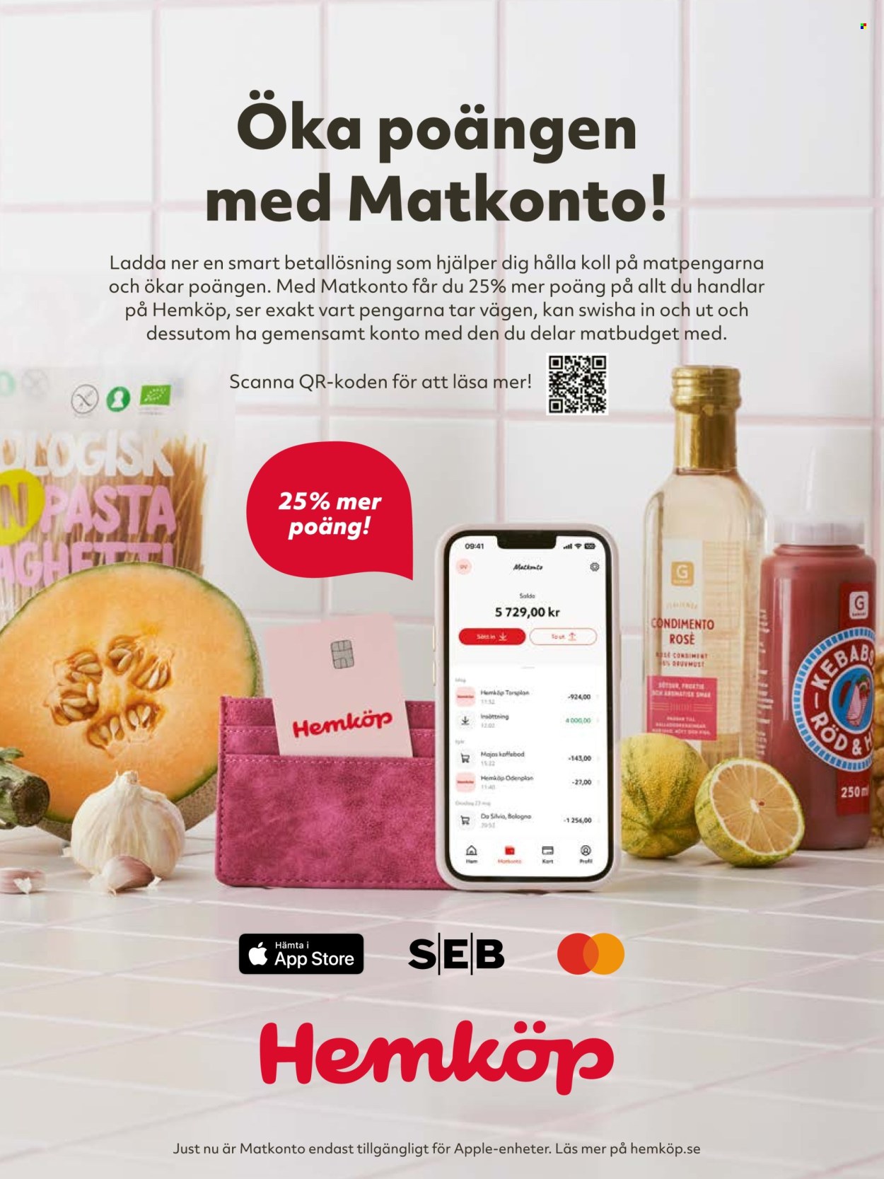 Hemköp reklamblad. Sida 1