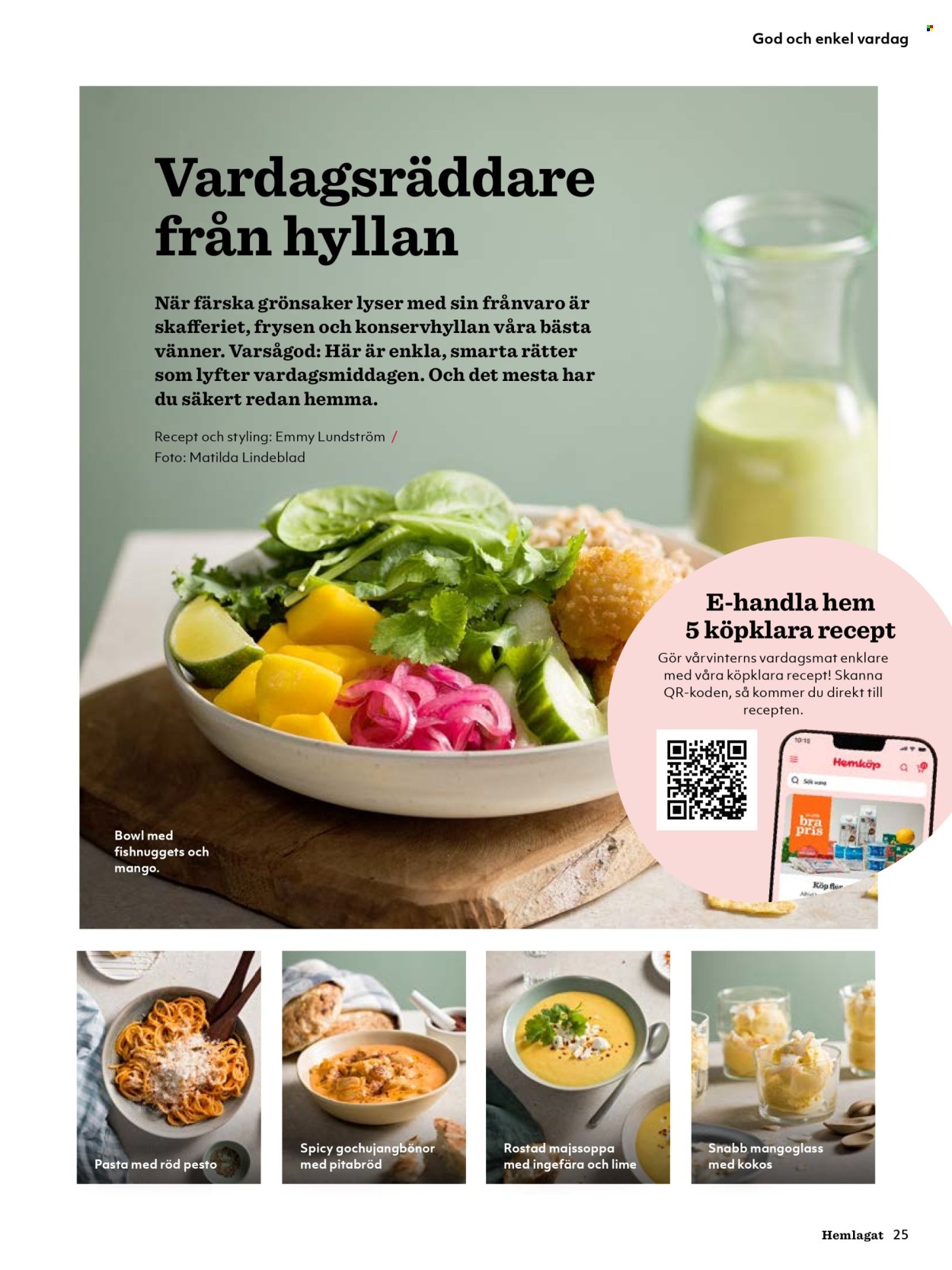 Hemköp reklamblad. Sida 1