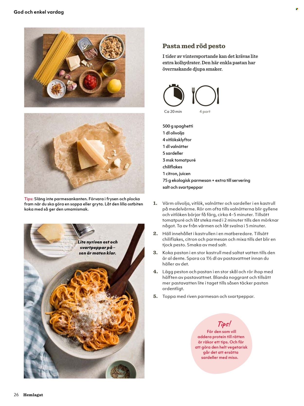 Hemköp reklamblad. Sida 1