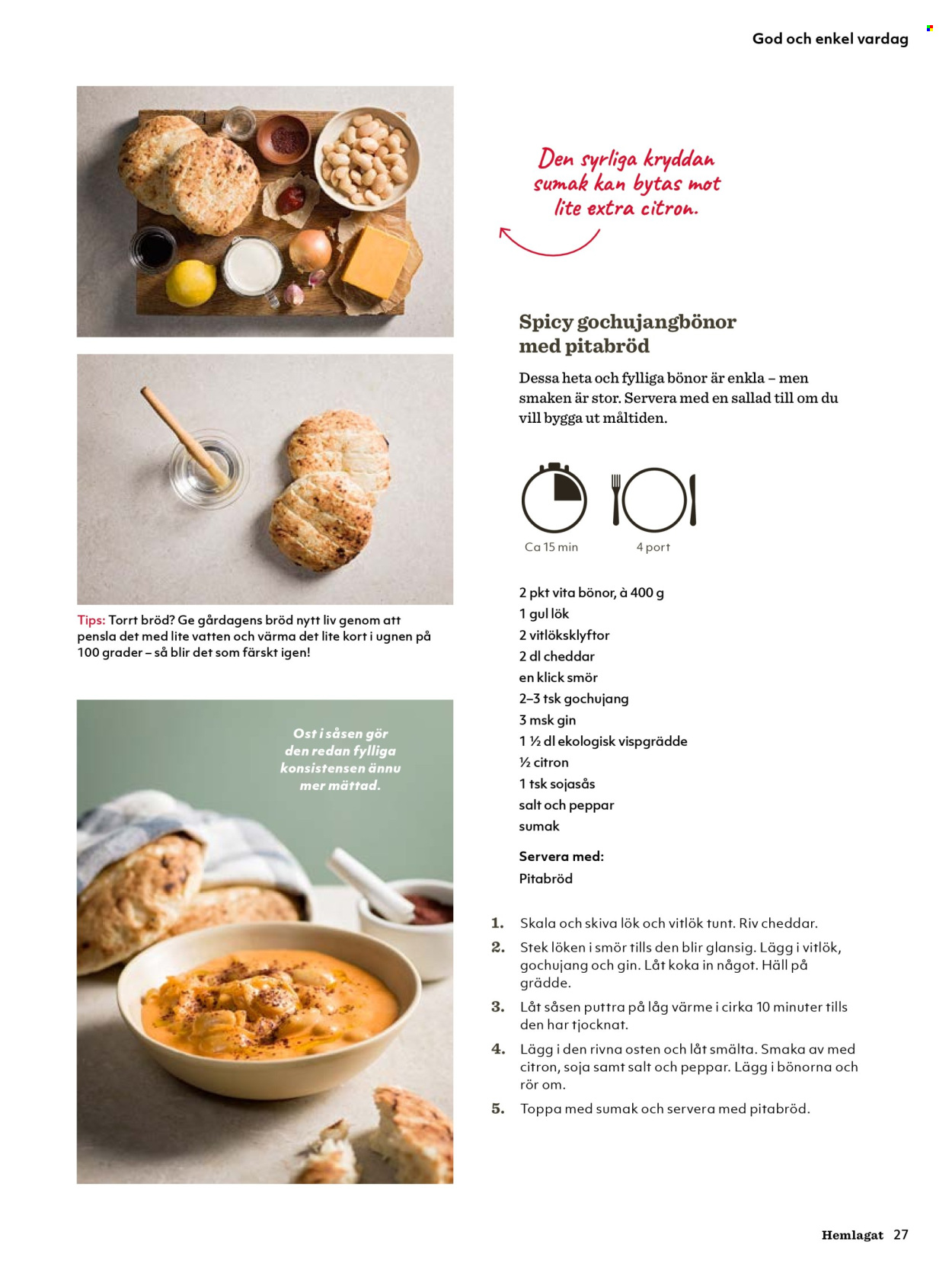 Hemköp reklamblad. Sida 1