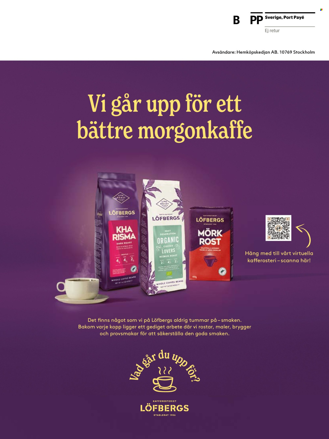 Hemköp reklamblad. Sida 1